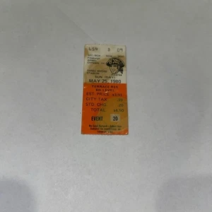 Pittsburgh Pirates Giants 25.05.1980 Game Ticket Vida Blue Win McCovey Pinch Hit - Bild 1 von 2