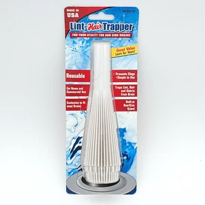 Nuovi filtri Lint-Hair Trapper lavatrici, vasca utilitaria e lavelli - Made in USA - Foto 1 di 2
