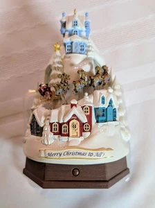 Hallmark Keepsake 2012 Merry Christmas to All lights Sound Motion New - Picture 1 of 12