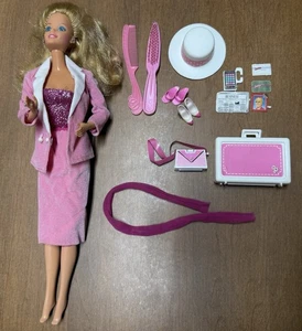 Vintage Mattel 1984 Day-to-Night Barbie Puppe fast komplett Ring Schuhe Hut Outfit - Bild 1 von 24