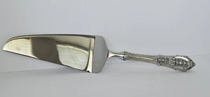 Wallace Sterlingsilber Rose Point Vintage Kuchenheber. Sterling HH 10,75" - Bild 1 von 9