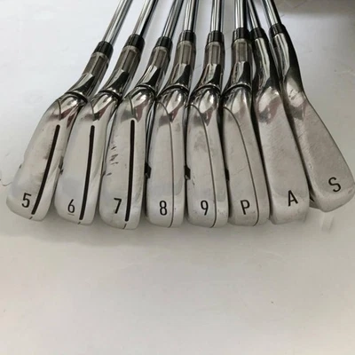 (Lefty TaylorMade) M4 Iron Set 8pcs 5-PW,AW,SW Flex Unknown Left-Handed Japan - Image 1 of 4