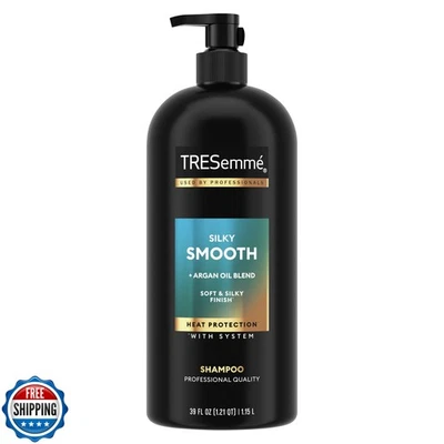 TRESemmé Smooth and Silky Shampoo with Pump, 39 oz - Image 1 of 4