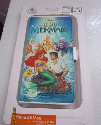 Nuevo Estuche Cartera Teléfono Celular Sirenita Ariel Parques Disney iPhone XS Max Foto 1 de 4