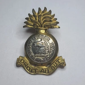 WW2 Sherbrook Fusileros Regimiento Gorra Insignia DROIT TODO MENOS - Imagen 1 de 4