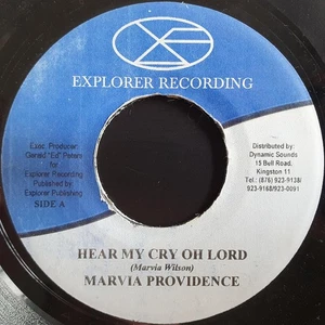 Marvia Providence - Hear My Cry Oh Lord / Stop Your Running Away (7") (Very Good - Picture 1 of 2