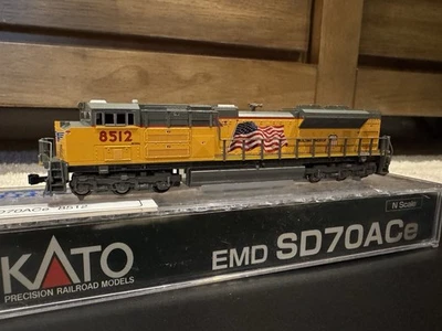Kato N Scale Union Pacific SD70ACe 8512 DCC Ready - Image 1 of 2