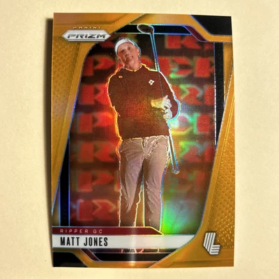 2025 Panini Prizm LIV Golf Matt Jones Orange Prizm /75 #15 Ripper GC - Image 1 of 2
