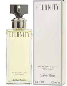 Calvin Klein Eternity Perfume women E.D.P 100 ML original 100% - Picture 1 of 1