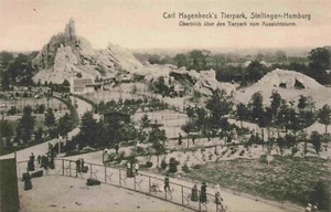 Oberblick von Aussichsturm, Hagenbeck's Tierpark, Stellingen, Hamburg, Germany - Picture 1 of 2