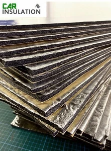 Bahía de motor de coche capó aislamiento insonorización térmica 6 hojas GlassMAT HTX - Imagen 1 de 8