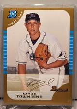 2005 Bowman Draft Gold Wade Townsend #BDP107 Rookie RC