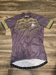 Odlo Maglia Ciclismo Donna Piccola Viola Giallo #TT - Foto 1 di 4