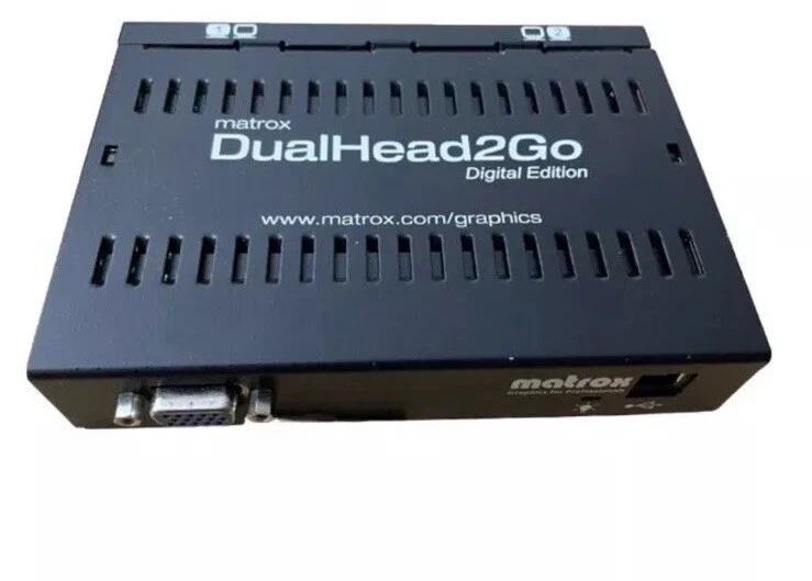 Matrox DualHead2Go Digital Edition – Ungetestet  - Bild 1 von 3