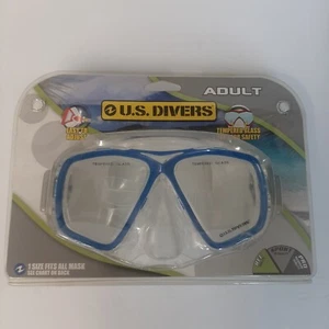 US DIVERS 1 SIZE FITS ALL ADULT MASK - Picture 1 of 8