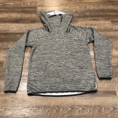 Reebok Shirt Womens Medium Gray Funnel Neck Casual Ladies - Image 1 of 4