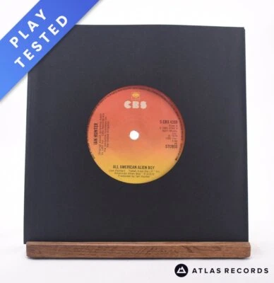 Ian Hunter - All American Alien Boy - 7" Vinyl Record - VG+ - Image 1 of 4