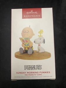 Hallmark Keepsake - Sunday Morning Funnies - Peanuts - 2023 MINT - Picture 1 of 3