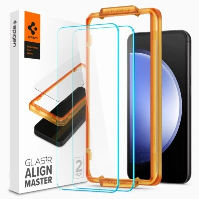 Protector de pantalla Spigen [GlasTR AlignMaster] | para Samsung Galaxy S23 FE Foto 1 de 4