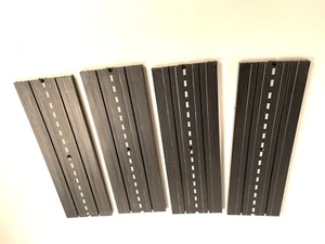 Aurora #1516 Model Motoring Thunderjet 9” Straight Track 4 Pieces - Picture 1 of 3