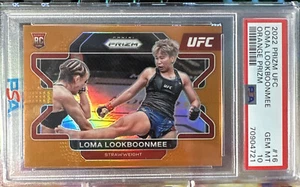 Loma Lookboonmee 2022 Panini UFC Prizm /99 Orange Rookie RC PSA 10 - Picture 1 of 2