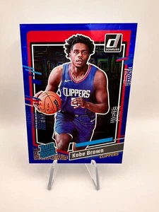 Kobe Brown - 2023-24 Donruss Rated Rookie #239 Choice Blue /49 Clippers RC - Picture 1 of 3