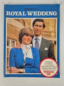 Charles & Diana Royal Wedding Souvenir Book Woman's Day Australia Debrett's 1980 - Bild 1 von 3