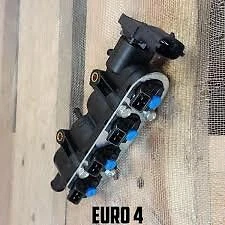 LANDI RENZO SPA RAIL COMPLETO INIETTORI GPL TAPPO BLU LANDI 12 FORI - ATTACCO VECCHIO BOSCH