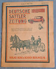Deutsche Sattler-Zeitung 1930, Berg & Sohn, Berlin