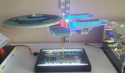 LIGHTING KIT FOR AMT STAR TREK ENTERPRISE C, 1:1400 SCALE. (MODEL NOT INCLUDED) - Image 1 of 4