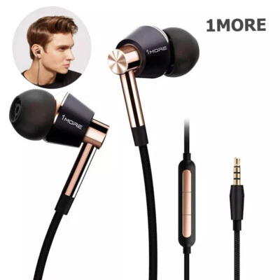 1MORE Triple Driver In-Ear Earphones Hi-Res Headphones with High Resolution - Image 1 of 4
