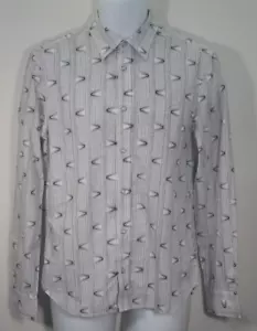 Armani Exchange men's long sleeves snap buttons dress shirt. #AX714-B4 - Picture 1 of 8