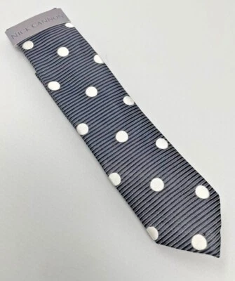 Nueva Corbata Nick Cannon Color Various Lunares Seda 60" x 2 1/2" Foto 1 de 2