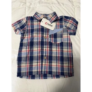 NWT Pat Pat Boys Collared Button Down Shirt 2Y - Picture 1 of 5