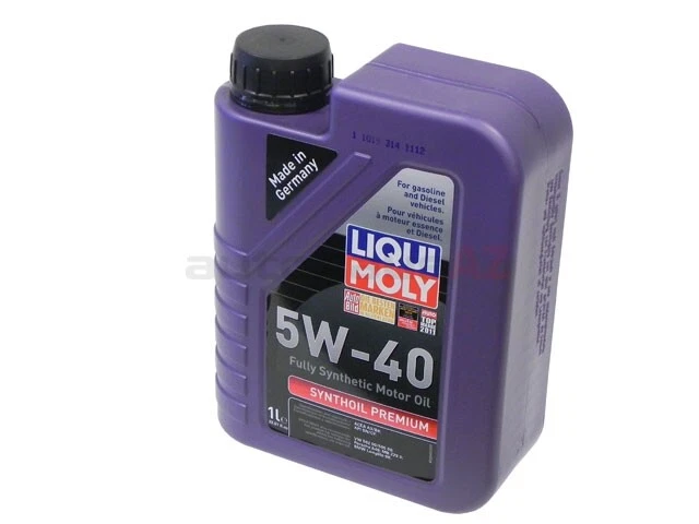 Aceite de motor LIQUI MOLY SYNTHOIL PREMIUM 2040 Porsche 911 Mercedes Benz E320 BMW Foto 1 de 1