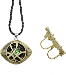 Doctor Strange Eye of Agamotto Halskette und Sling Ring Cosplay - Bild 1 von 1