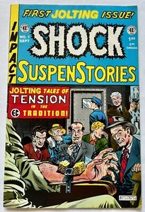 Shock Suspense Stories First Jolting Issue #1 1992 Colorized Reprint - Imagen 1 de 7
