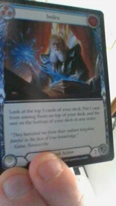 Flesh and Blood TCG : Arcane Rising : Index BLUE Common FOIL - Bild 1 von 1