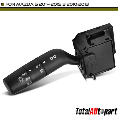 Nuevo interruptor de señal de giro con luz antiniebla para Mazda 3 2010 2011 2012 2013 5 2014-2015 Foto 1 de 4