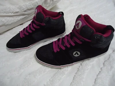 Airwalk Zapatos Mujer Suave Morado/Gris/Negro Talla 7M Foto 1 de 4