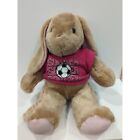 Build A Bear Bunny With Pink Soccer Shirt Easter Rabbit