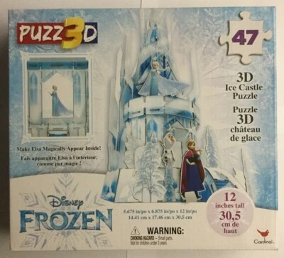 Rompecabezas 3D Disney Frozen PUZZ3D Elsa’s Ice Castle Foto 1 de 3