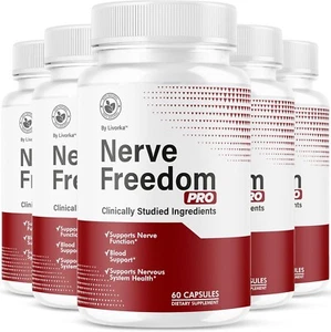 USA Nerve Freedom PRO Natural Nervous System Blood Support Health - Picture 1 of 12