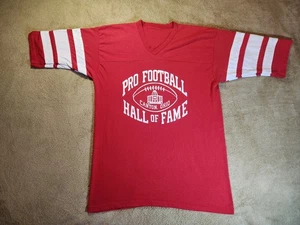 Vintage Pro Football Hall Of Fame Shirt Mens L-XL Single Stitch Logo Canton Ohio - Picture 1 of 20