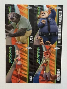 2025 Topps Disney Chrome Insert Cards - ZOOTOPIA ICONS - You Pick! - Bild 1 von 7
