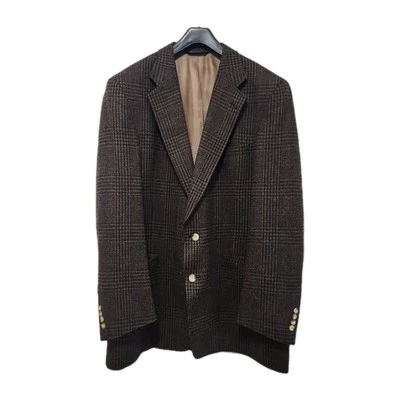 Vintage Austin Reed Tweed Sport Coat Blazer Jacket Virgin Wool USA Chest 47" - Image 1 of 4
