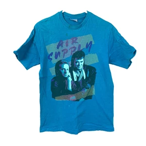 Vintage Air Supply Concert Band Tee T-Shirt Medium Hanes - Foto 1 di 7