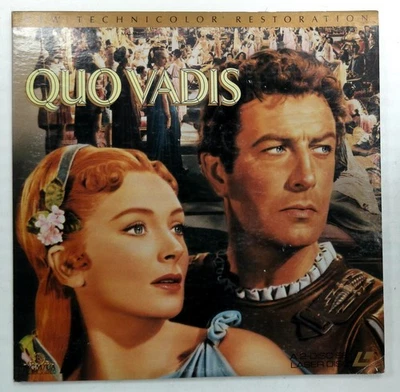 Quo Vadis LaserDisc 1951 Epic Drama Technicolor Restoration MGM/UA Foto 1 de 3