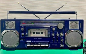 Vintage Showa Retro gebraucht Sanyo MR-V8 Radio Kassesette aus Japan M - Bild 1 von 6