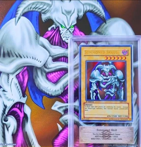 Yu-Gi-Oh! 2002 SUMMONED SKULL MRD-003 1ST EDITION ARS 9 PSA 9 AE - Picture 1 of 4